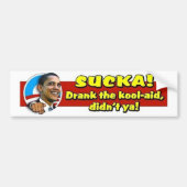 Sucka!  Drink de kool-hulp, nietwaar? Bumpersticker (Voorkant)