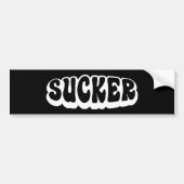 SUCKER BUMPERSTICKER (Voorkant)
