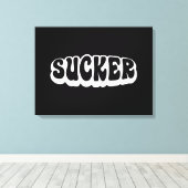 SUCKER CANVAS AFDRUK (Insitu (Houten vloer))