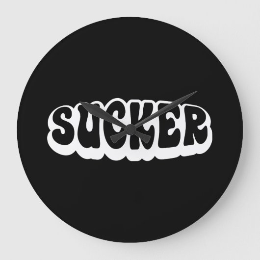 SUCKER GROTE KLOK (Voorkant)