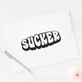 SUCKER OVALE STICKER (Envelop)