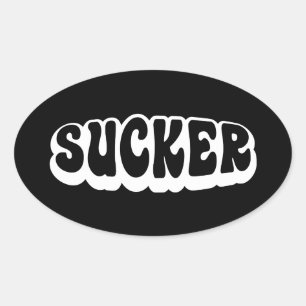 SUCKER OVALE STICKER