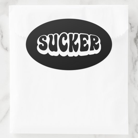 SUCKER OVALE STICKER (Tas)