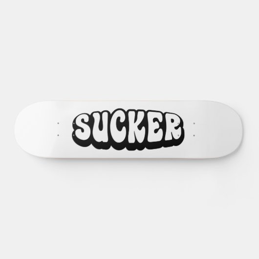 SUCKER PERSOONLIJK SKATEBOARD (Horizontaal)