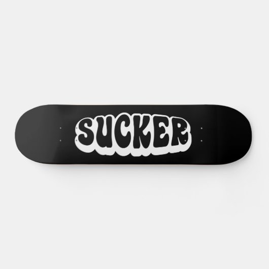SUCKER PERSOONLIJK SKATEBOARD (Horizontaal)