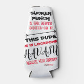 SUCKER PUNCH 2 UR NUTS COVID-19, HAVASU PARADISE FLESJESKOELER (Voorkant)