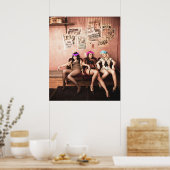 Sucker Punch Boudoir Flower Crown Poster (Keuken)