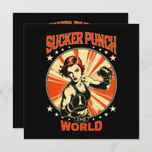 Sucker Punch de Wereld (Voorkant / Achterkant)