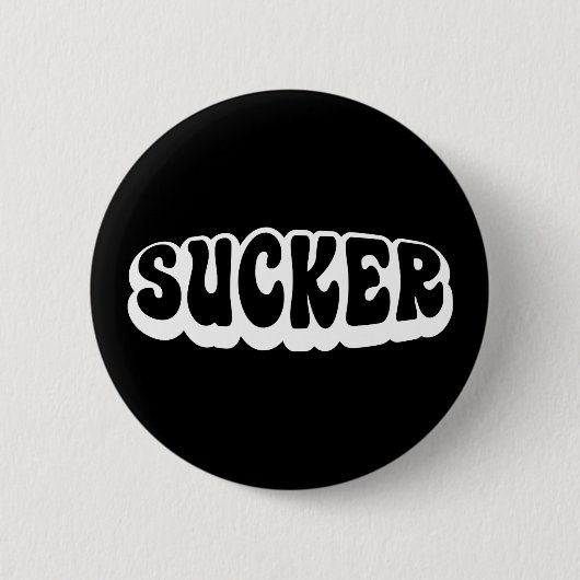 SUCKER RONDE BUTTON 5,7 CM (Voorkant)