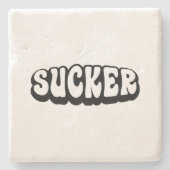 SUCKER STENEN ONDERZETTER (Voorkant)