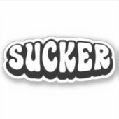 SUCKER STICKER (Voorkant)