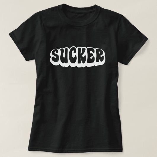 SUCKER T-SHIRT (Design voorkant)