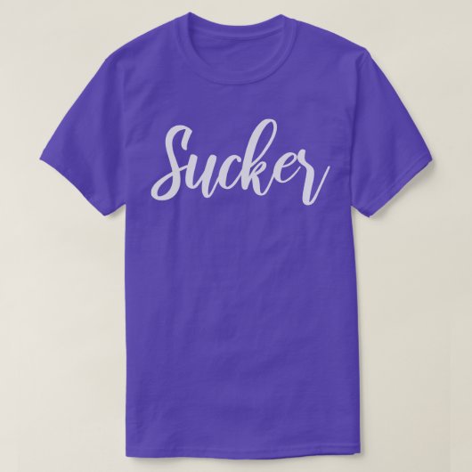 sucker t-shirt (Design voorkant)