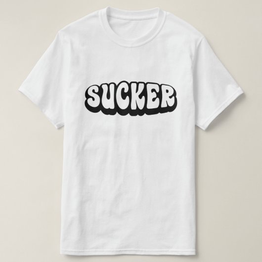 SUCKER T-SHIRT (Design voorkant)