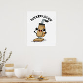 Sucker Upper Funny Vacuum Cleaner Pun Poster (Keuken)