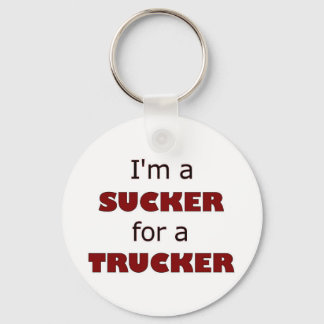 Sucker voor een trucker Sleutelhanger