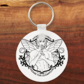 Sucker voor Sugarplum Sleutelhanger (Achterkant)