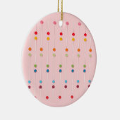 Suckers Lollypop Snoep Regenboog Keramisch Ornament (Rechts)