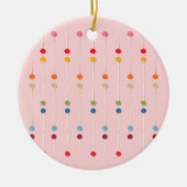 Suckers Lollypop Snoep Regenboog Keramisch Ornament (Voorkant)