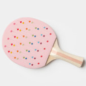 Suckers Lollypop Snoep Regenboog Tafeltennisbatje (Zijkant)