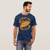 Suckin op een Chili Dog Foodie Funny T-shirt (Voorkant volledig)