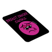 SUCKS...Borstkanker Magneet (Rechterzijde)