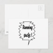 Sucks draaien briefkaart (Voorkant / Achterkant)