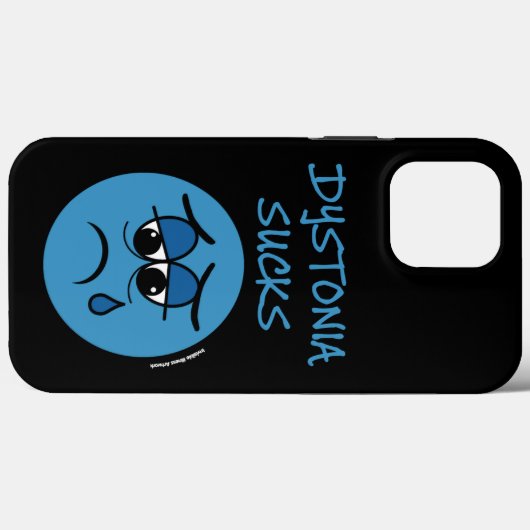 SUCKS...Dystonie Case-Mate iPhone Case (Achterkant (horizontaal))