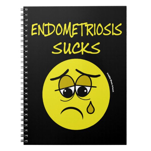 SUCKS...Endometriose Notitieboek (Voorkant)