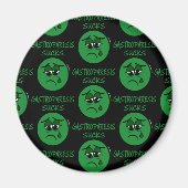 SUCKS...Gastroparese Magneet (Voorkant)