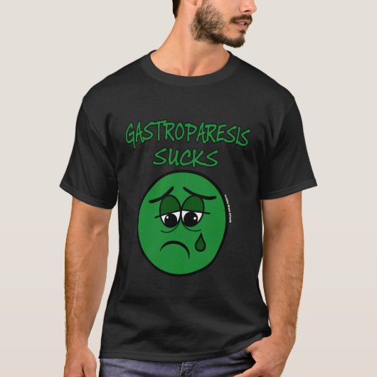 SUCKS...Gastroparese T-shirt (Voorkant)