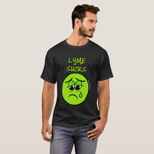 SUCKS...Lyme T-shirt (Voorkant volledig)