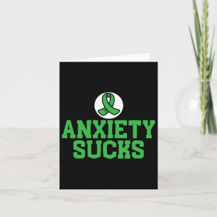 Sucks Mental Health Awareness Ondersteuning Einde Kaart