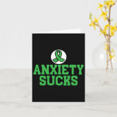 Sucks Mental Health Awareness Ondersteuning Einde Kaart (Gele Bloem)