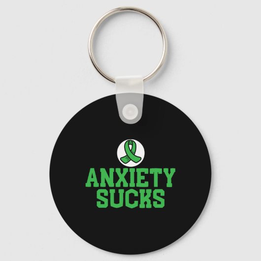 Sucks Mental Health Awareness Ondersteuning Einde Sleutelhanger (Voorkant)