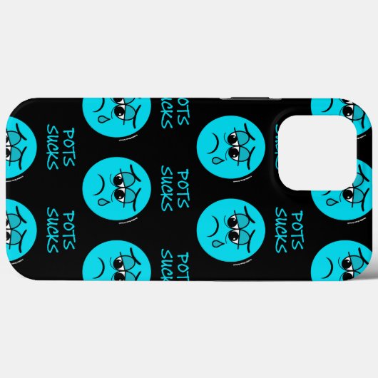 SUCKS...POTS Case-Mate iPhone CASE (Achterkant (horizontaal))