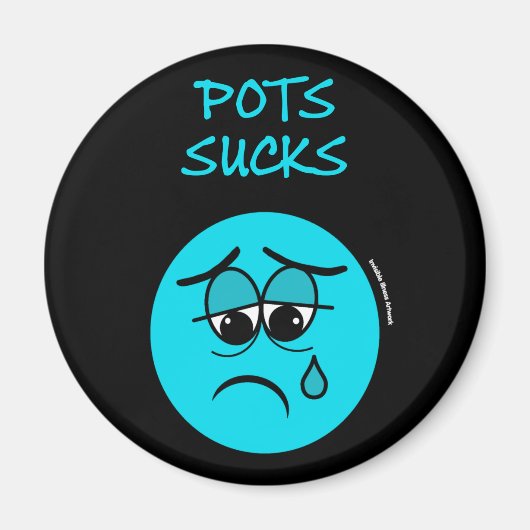 SUCKS...POTS MAGNEET (Voorkant)
