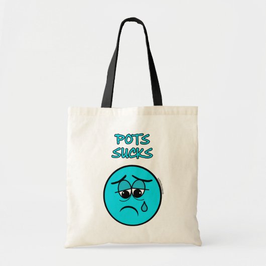 SUCKS...POTS TOTE BAG (Voorkant)