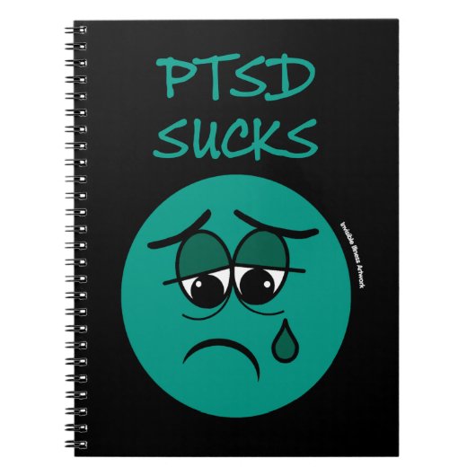 SUCKS...PTSD NOTITIEBOEK (Voorkant)