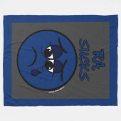 SUCKS...RA FLEECE DEKEN (Voorkant (Horizontaal))