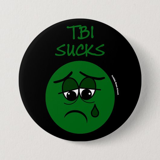 SUCKS...TBI RONDE BUTTON 7,6 CM (Voorkant)