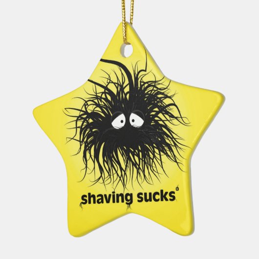 SUCKS VERZENDEN KERAMISCH ORNAMENT (Links)