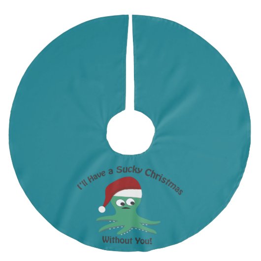 Sucky Kerstmis zonder jou Kerstboom Rok (Voorkant)