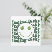 Sucky Retro SVG / PNG - St. Patrick's Day Feestdagenkaart (Staand voorkant)