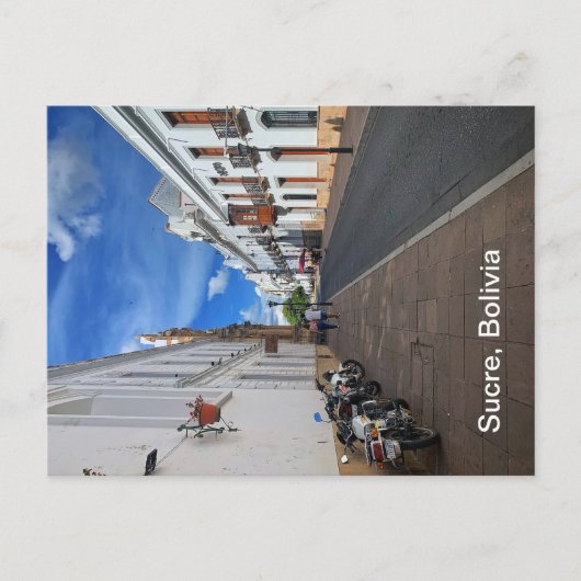 Sucre, Bolivia Briefkaart (Voorkant)
