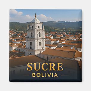 ✈️ Sucre Bolivia Reis Cadeau 🌎 Magneet