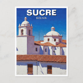 Sucre Bolivia Reizen Briefkaart