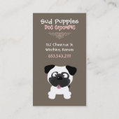 Sud Puppies - Dog Grooming Visitekaartje (Achterkant)