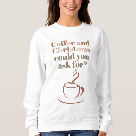 Sudadera Amantes del Café y la Navidad Trui (Voorkant)