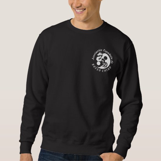 Sudadera Asociacion Española boxeo Chino Trui (Voorkant)